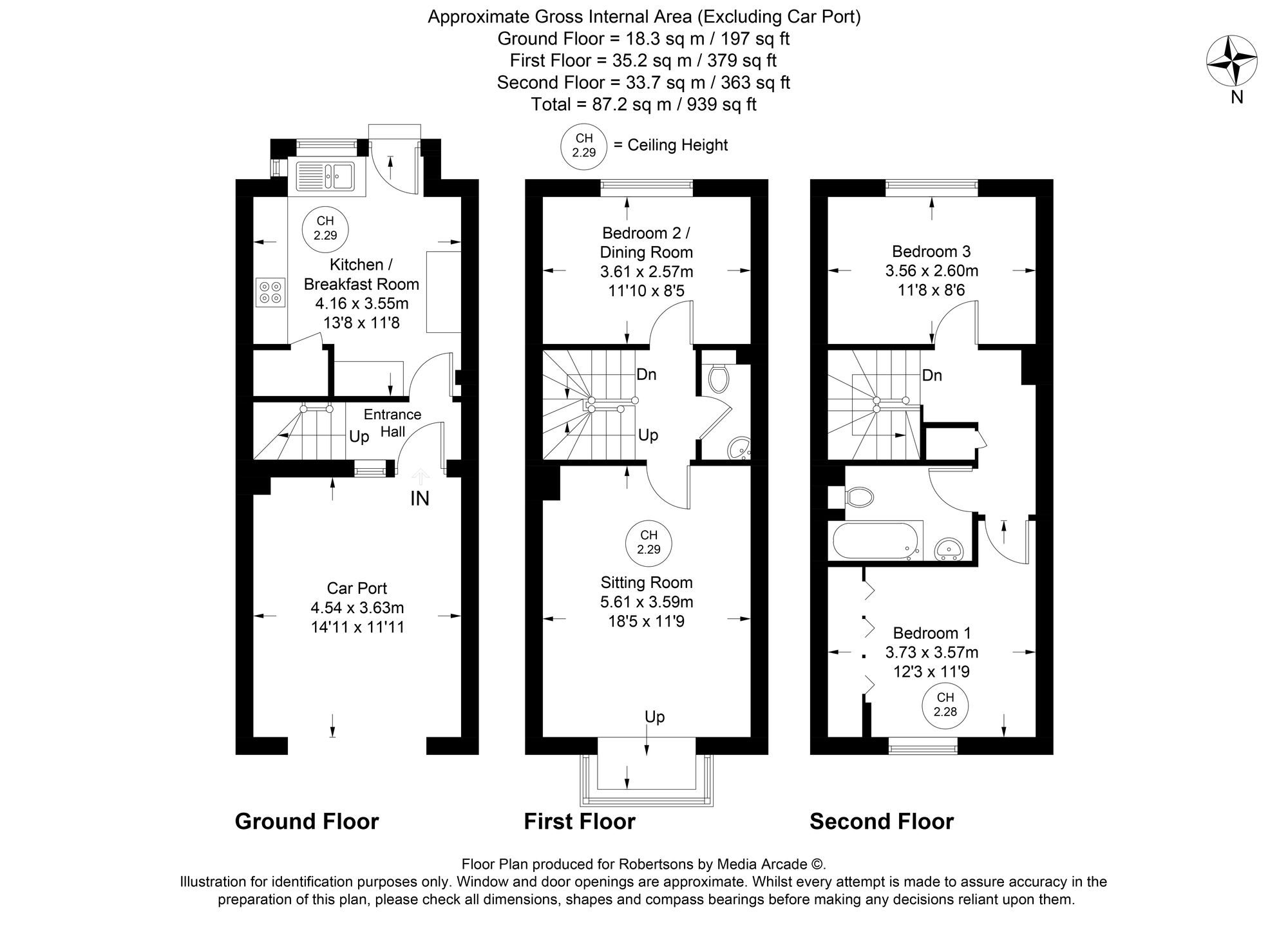 Floorplans for Groves Close, Bourne End, SL8