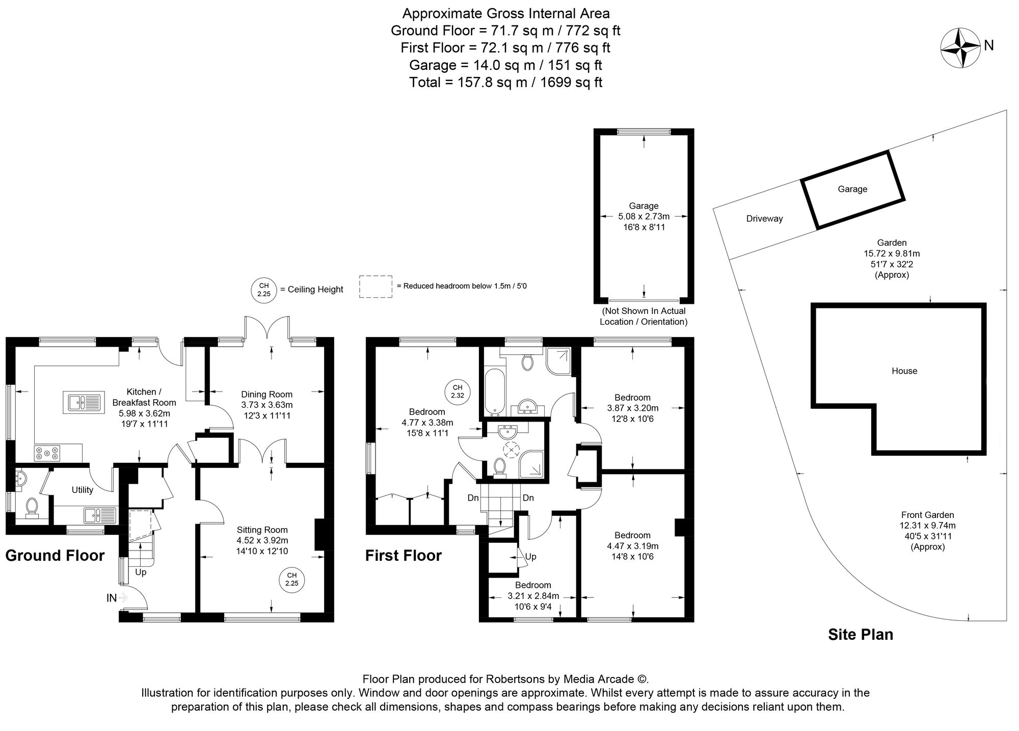 Floorplans for The Rise, High Wycombe, HP13