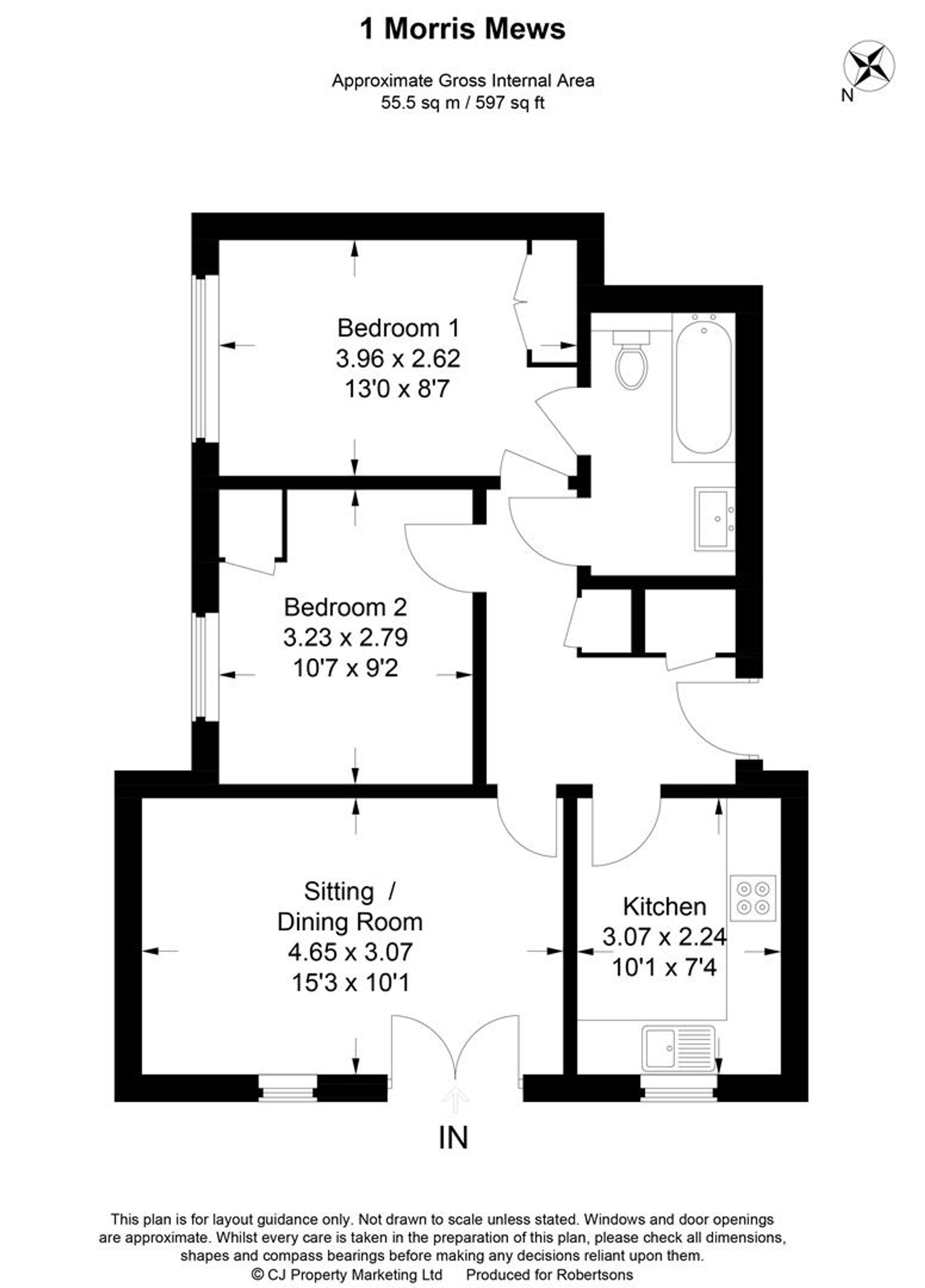 Floorplans for Rugby Rise, High Wycombe, HP11