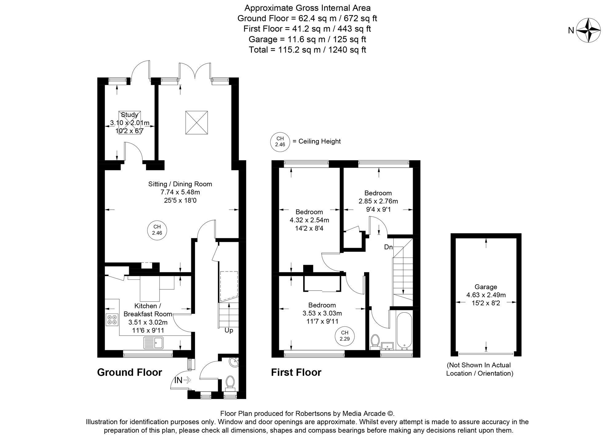 Floorplans for Walnut Tree Close, Bourne End, SL8