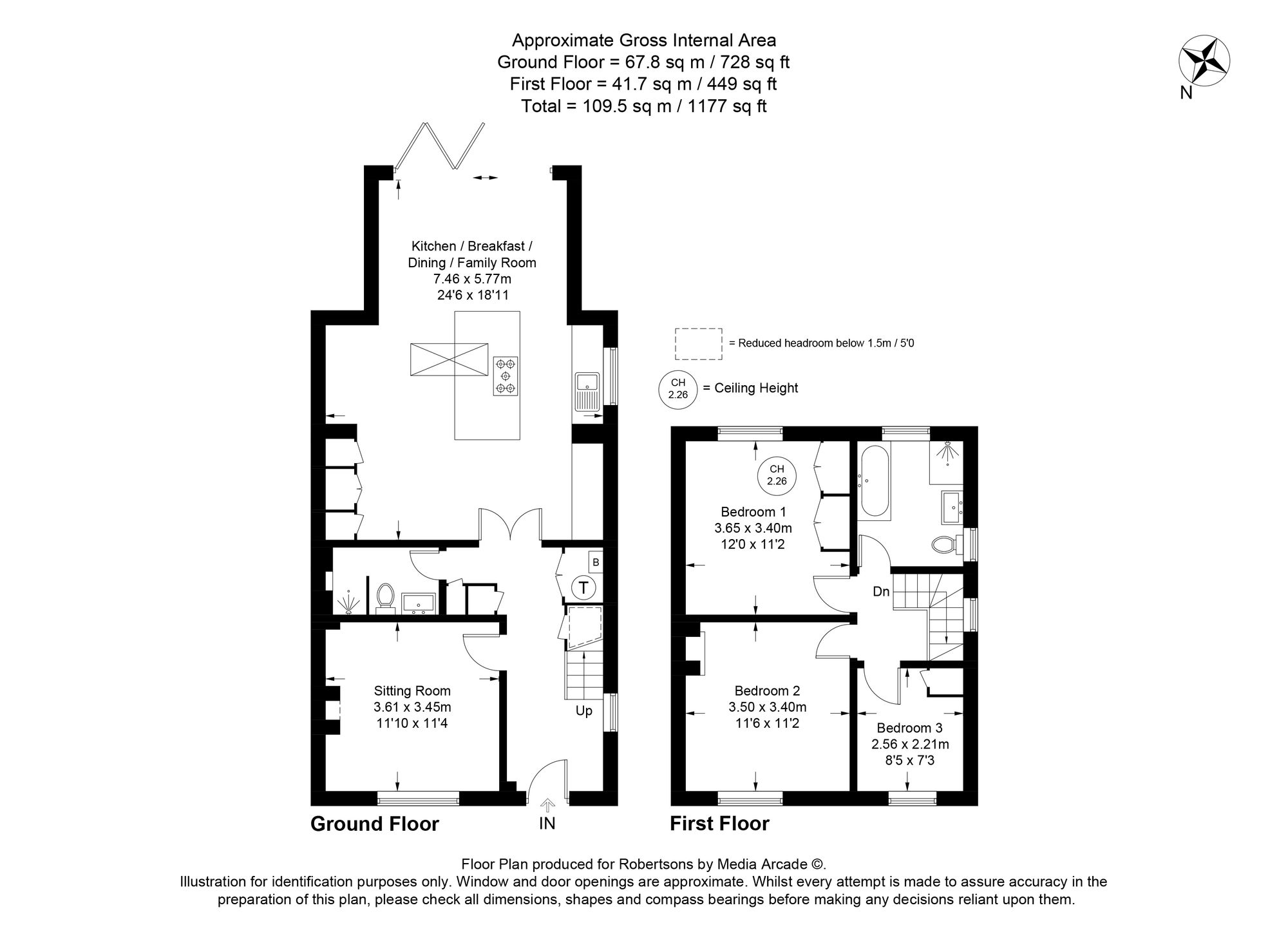 Floorplans for Marys Mead, Hazlemere, HP15