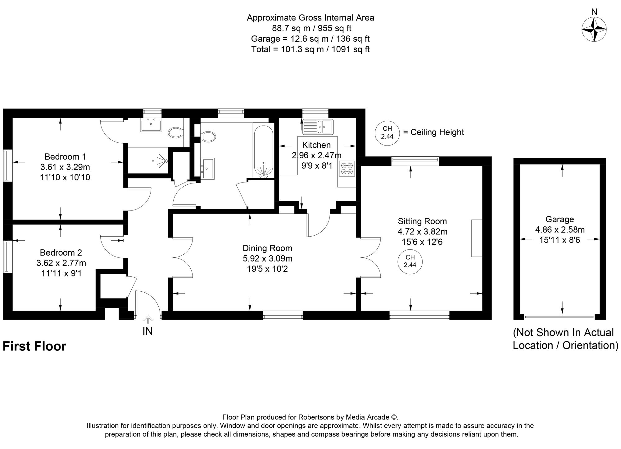 Floorplans for Maxwell Road, The Hollies Maxwell Road, HP9