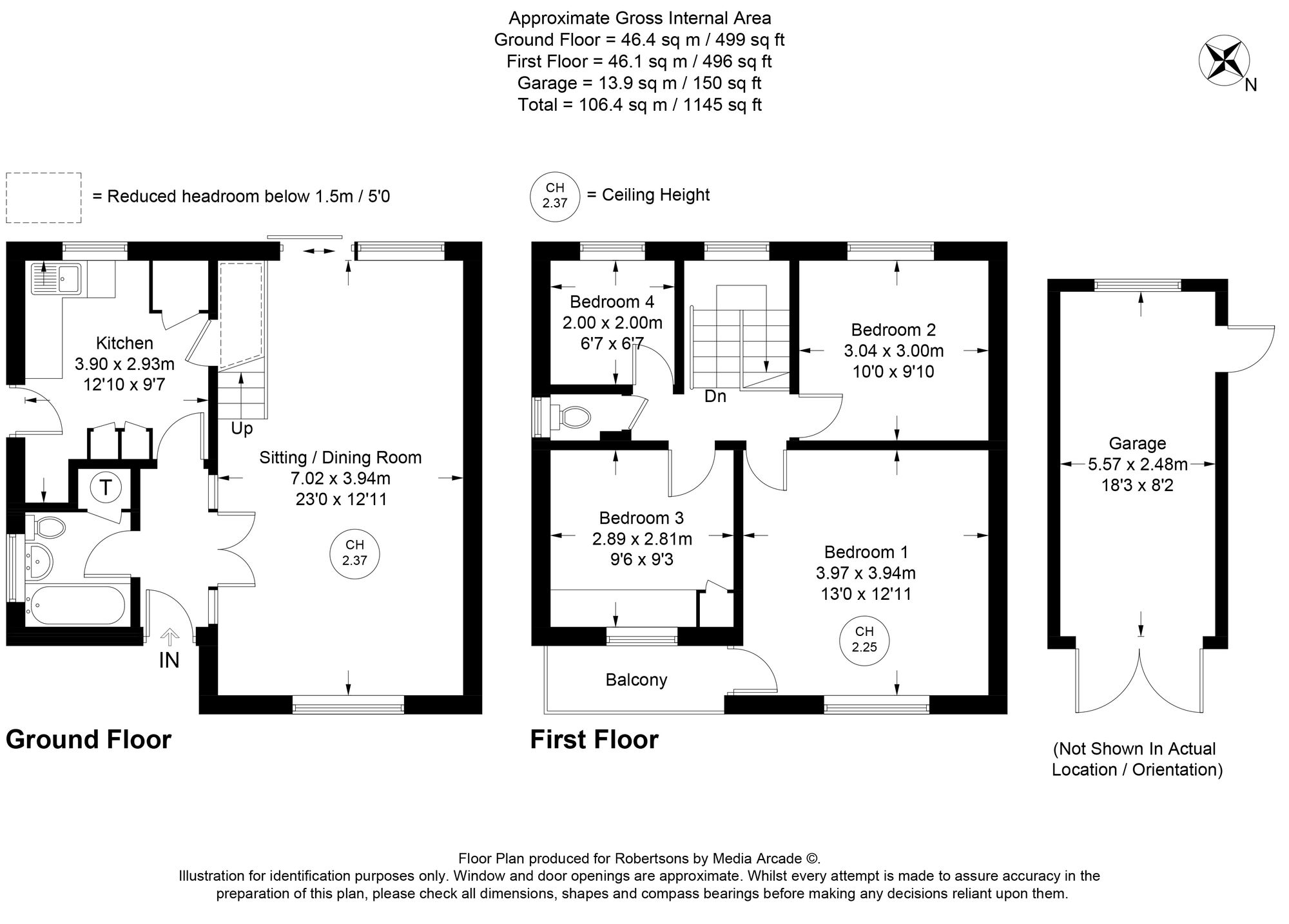 Floorplans for Cherrywood Gardens, Flackwell Heath, HP10