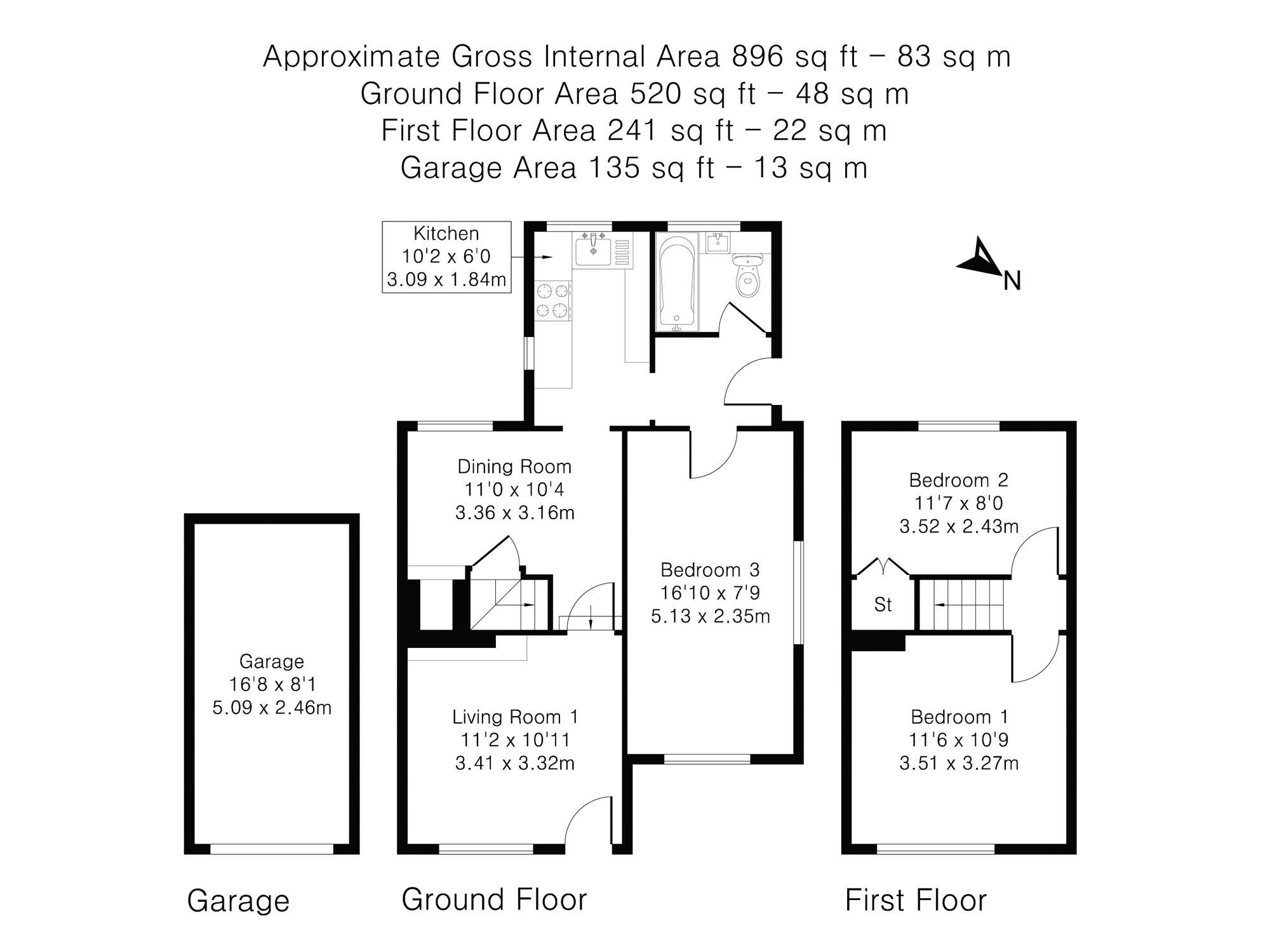 Floorplans for Hazlemere Road, Penn, HP10