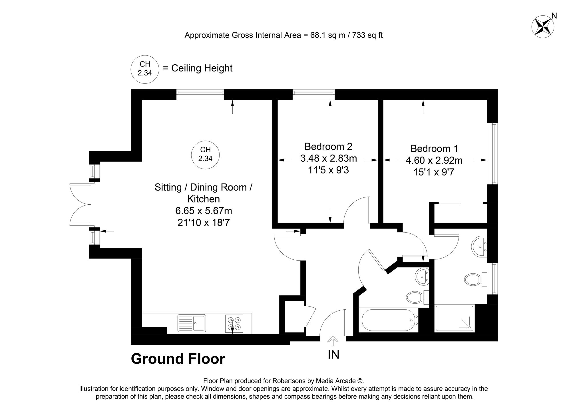 Floorplans for Folleys Place, Loudwater, HP10