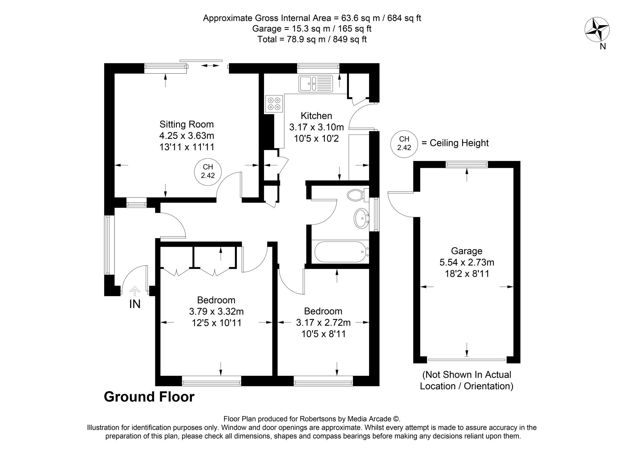 Floorplans for Beckings Way, Flackwell Heath, HP10