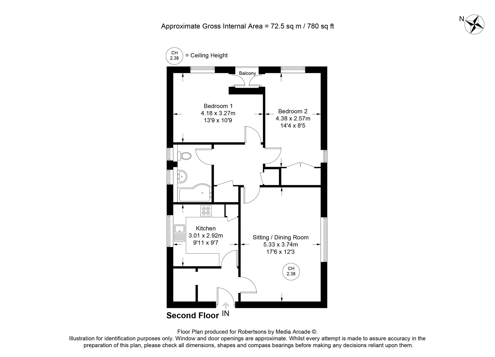 Floorplans for Wycombe View, Flackwell Heath, HP10