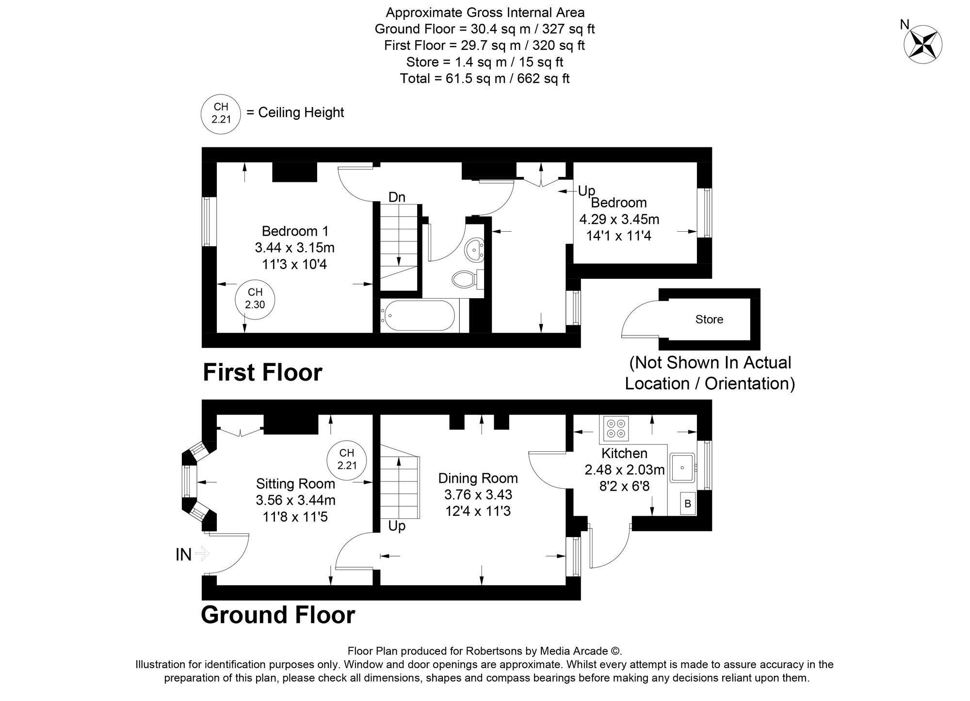 Floorplans for Station Road, Loudwater, HP10