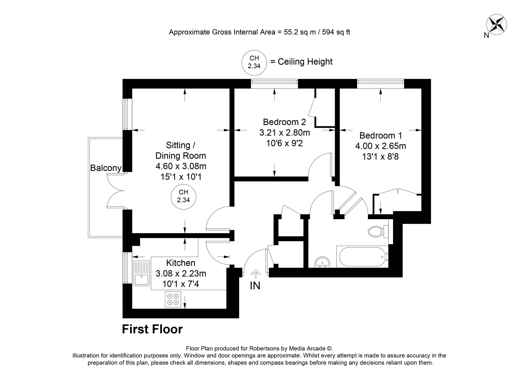 Floorplans for Rugby Rise, High Wycombe, HP11