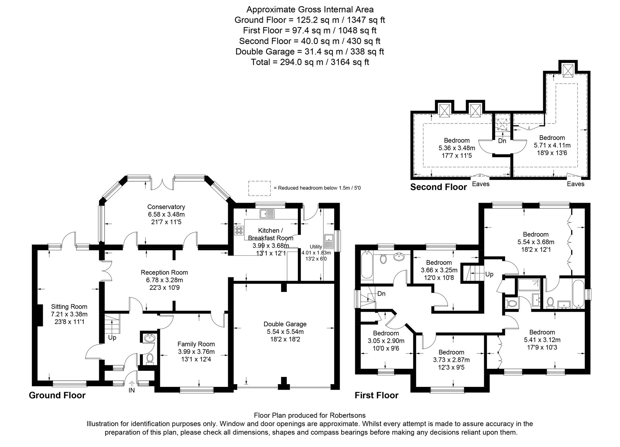 Floorplans for Whitepit Lane, Flackwell Heath, HP10