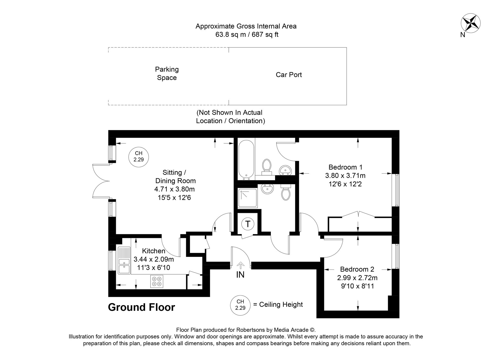 Floorplans for Juniper Lane, Flackwell Heath, HP10