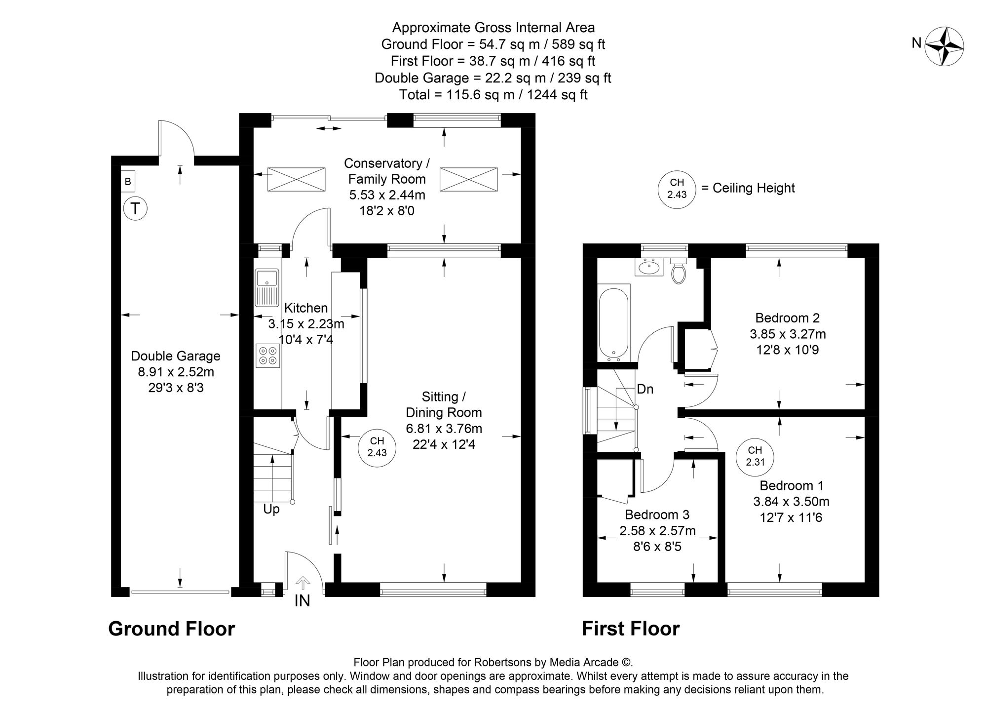 Floorplans for The Greenway, Penn, HP10