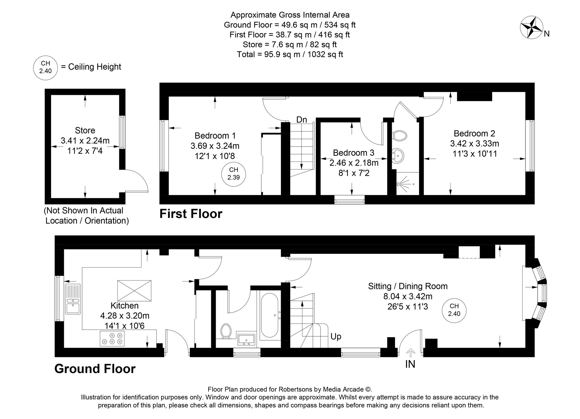 Floorplans for Northern Woods, Flackwell Heath, HP10